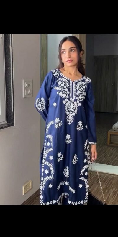 BE 398 Navy Blue Rayon Salwar Suit with Embroidery Work. Wedding, Party, Festive, Events Get it for ₹1799. Delivery 4-6 Working Days. Shop now. | Designer Suits, Jump Suits, Tops & Bottoms, Track Suits, Trendy Wear, Casual Suits, Creative suits, Palazzo Suits, Party Wear Suits, Patiala Suits, Salwar suit, Straight Suits