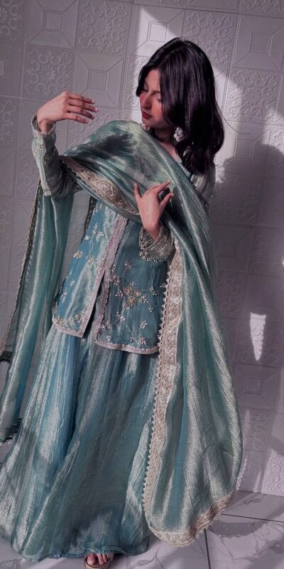 BT 5009 Sky Blue Fandy Silk Salwar Suit Perfect for Wedding, Party, Bridal Wear, Family Gatherings, Engagement – . Exclusive Offer ₹2499. Delivery | Designer Suits, Jump Suits, Tops & Bottoms, Track Suits, Trendy Wear, Casual Suits, Creative suits, Palazzo Suits, Party Wear Suits, Patiala Suits, Salwar suit, Straight Suits