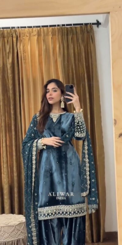 BE 412 Teal Georgette Salwar Suit with Embroidery Work. Wedding, Party, Festive, Events, Special Price ₹2149. Delivery 4-6 Working Days. Shop now. | Designer Suits, Jump Suits, Tops & Bottoms, Track Suits, Trendy Wear, Casual Suits, Creative suits, Palazzo Suits, Party Wear Suits, Patiala Suits, Salwar suit, Straight Suits