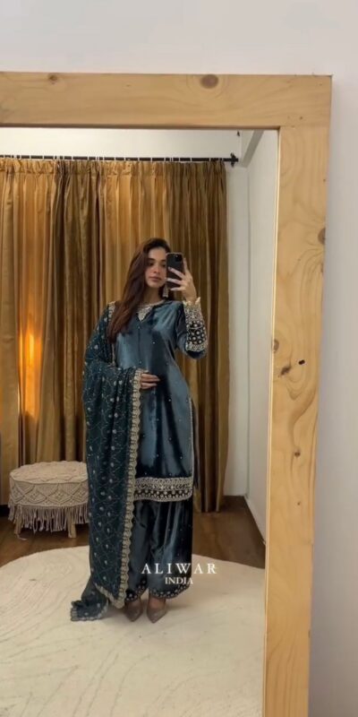 BE 412 Teal Georgette Salwar Suit with Embroidery Work. Wedding, Party, Festive, Events, Special Price ₹2149. Delivery 4-6 Working Days. Shop now. | Designer Suits, Jump Suits, Tops & Bottoms, Track Suits, Trendy Wear, Casual Suits, Creative suits, Palazzo Suits, Party Wear Suits, Patiala Suits, Salwar suit, Straight Suits