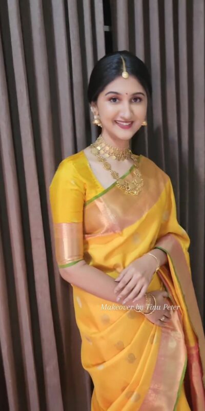 KP 5086 Yellow Color Soft Lichi Silk Saree with Lace Border & Lace Work. Now at just ₹1499. Delivery 4-6 Working Days. Shop now. | Bollywood Sarees, Creative Sarees, Designer Sarees, Embroidered Sarees, Ethnic Saree, Modern Digital sarees, Party Wear Sarees, Sarees