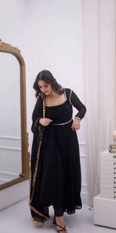 RTC 5965 Black in Color Faux Georgette Lace Work Salwar Suit . Wedding, Party, Festive, Get it for ₹2049. Delivery 4-6 Working Days. Shop now. | Jump Suits, Straight Suits, Tops & Bottoms, Track Suits, Trendy Wear, Casual Suits, Creative suits, Designer Suits, Palazzo Suits, Party Wear Suits, Patiala Suits, Salwar suit