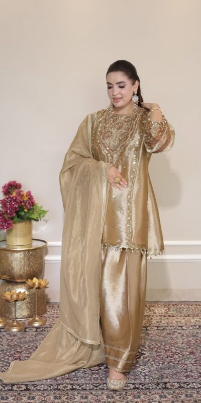 LG 2050 Chiku Fendy Salwar Suit with Embroidery Work. Wedding, Party, Festive, Events, Special Price ₹2049. Delivery 4-6 Working Days. Shop now. | Jump Suits, Straight Suits, Tops & Bottoms, Track Suits, Trendy Wear, Casual Suits, Creative suits, Designer Suits, Palazzo Suits, Party Wear Suits, Patiala Suits, Salwar suit