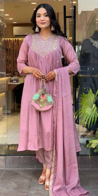MF 819 Lavender Color Cotton Silk Salwar Suit with Mirror Work. Affordable Price ₹1699. Delivery 4-6 Working Days. Shop now. | Jump Suits, Casual Suits, Creative suits, Designer Suits, Palazzo Suits, Party Wear Suits, Patiala Suits, Salwar suit, Straight Suits