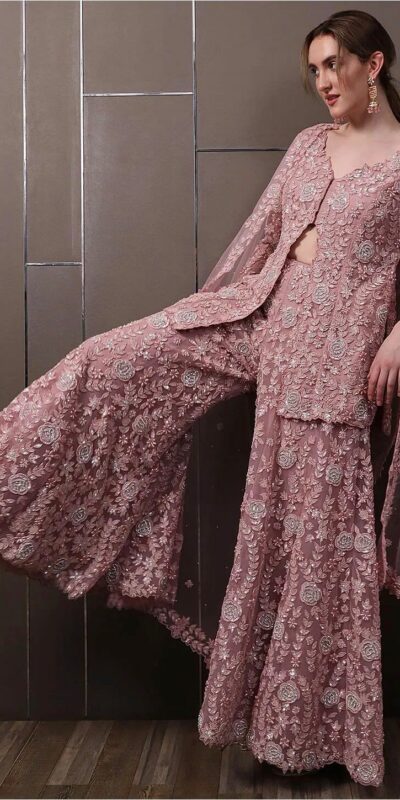RTC 5945 Light Pink Color Faux Georgette Salwar Suit with Lace Work. Special Price ₹3099. Delivery 4-6 Working Days. Shop now. | Jump Suits, Straight Suits, Tops & Bottoms, Track Suits, Trendy Wear, Casual Suits, Creative suits, Designer Suits, Palazzo Suits, Party Wear Suits, Patiala Suits, Salwar suit