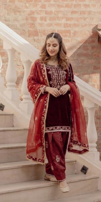 BE 424 Maroon Organza Salwar Suit with Embroidery Work. Wedding, Party, Festive, Events Best Price ₹2049. Delivery 4-6 Working Days. Shop now. | Jump Suits, Straight Suits, Tops & Bottoms, Track Suits, Trendy Wear, Casual Suits, Creative suits, Designer Suits, Palazzo Suits, Party Wear Suits, Patiala Suits, Salwar suit