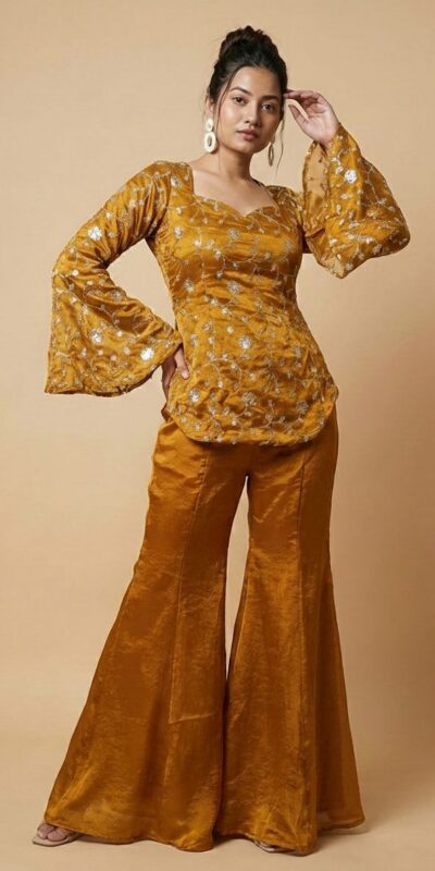 ZF 436 Mustered Fandy Silk Salwar Suit Perfect for Wedding, Party, Housewarming, Reception, Engagement – . Get it for ₹2049. Delivery 4-6 Working D | Jump Suits, Straight Suits, Tops & Bottoms, Track Suits, Trendy Wear, Casual Suits, Creative suits, Designer Suits, Palazzo Suits, Party Wear Suits, Patiala Suits, Salwar suit