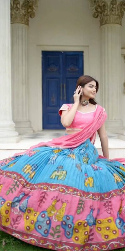 PC 436 Peach Fox Georgette Lehenga Choli Perfect for Wedding, Party, Ethnic Day, Family Gatherings, Bridal Wear – . Exclusive Offer ₹2140. Delivery 4- | Bollywood Lehenga, Creative Lehenga, Designer Lehenga, Embroidered Lehenga, Lehenga, Party Wear Lehenga