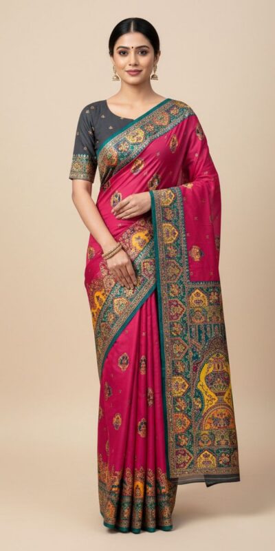MB 56 Pink in Color Paithani Silk Lace Border & Lace Work Saree . Special Price ₹2399. Delivery 4-6 Working Days. Shop now. | Bollywood Sarees, Creative Sarees, Designer Sarees, Embroidered Sarees, Ethnic Saree, Modern Digital sarees, Party Wear Sarees, Sarees
