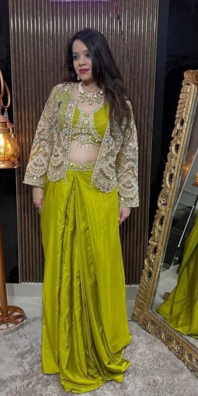 BD 1802 Pista Butterfly Net Dhoti Suit with Sequins Work & Embroidery Work. Get it for ₹2449. Delivery 4-6 Working Days. Shop now. | Designer Suits, Jump Suits, Tops & Bottoms, Track Suits, Trendy Wear, Casual Suits, Creative suits, Palazzo Suits, Party Wear Suits, Patiala Suits, Salwar suit, Straight Suits