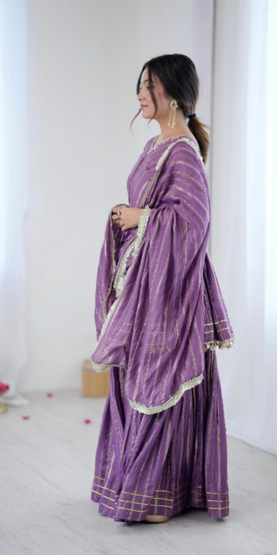 SRK 5300 Purple Mal Chanderi With Lace Work & Mirror Work Salwar Suit . Get it for ₹2099. Delivery 4-6 Working Days. Shop now. | Jump Suits, Straight Suits, Tops & Bottoms, Track Suits, Trendy Wear, Casual Suits, Creative suits, Designer Suits, Palazzo Suits, Party Wear Suits, Patiala Suits, Salwar suit