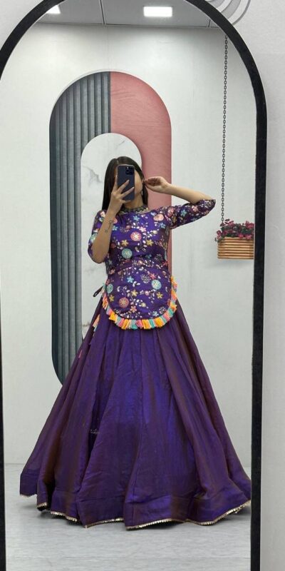 PC 523 Purple Color Pure Fendy Thread Work Lehenga Choli Lehenga Choli with Designer Work. Grab it for ₹2049. Delivery 4-6 Working Days. Shop now. | Bollywood Lehenga, Creative Lehenga, Designer Lehenga, Embroidered Lehenga, Lehenga, Party Wear Lehenga