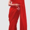 JR 617 Red Color Georgette Embroidery Deual Sequence Saree Casual, Wedding, Festive, Events Expected Delivery  4-6 Working Days @1649/- | Bollywood Sarees, Creative Sarees, Designer Sarees, Embroidered Sarees, Ethnic Saree, Modern Digital sarees, Party Wear Sarees, Sarees