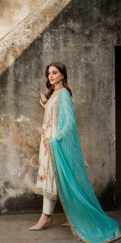 AD 220 White in Organza Silk Embroidery Work & Lace Work Salwar Suit . Grab it for ₹2449. Delivery 4-6 Working Days. Shop now. | Jump Suits, Straight Suits, Tops & Bottoms, Track Suits, Trendy Wear, Casual Suits, Creative suits, Designer Suits, Palazzo Suits, Party Wear Suits, Patiala Suits, Salwar suit