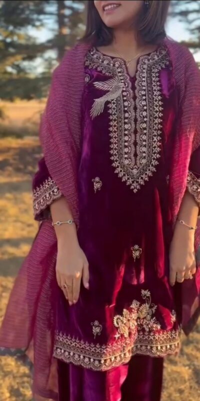 BE 421 Wine Twill Net Salwar Suit with Embroidery Work & Lace Work. Best Price ₹1899. Delivery 4-6 Working Days. Shop now. | Jump Suits, Straight Suits, Tops & Bottoms, Track Suits, Trendy Wear, Casual Suits, Creative suits, Designer Suits, Palazzo Suits, Party Wear Suits, Patiala Suits, Salwar suit