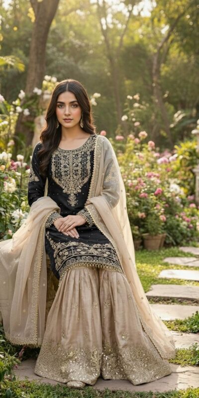 SR 1694 Black Organza Silk Salwar Suit with Embroidery Work & Lace Work. Exclusive Offer ₹1999. Delivery 4-6 Working Days. Shop now. | Jump Suits, Straight Suits, Casual Suits, Creative suits, Designer Suits, Palazzo Suits, Party Wear Suits, Patiala Suits, Salwar suit
