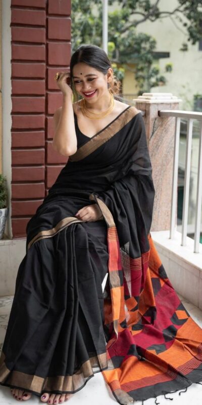 KPR 209 Black Soft Lilan Slab Saree with Lace Border & Lace Work. Now at just ₹1449. Delivery 4-6 Working Days. Shop now. | Bollywood Sarees, Creative Sarees, Designer Sarees, Embroidered Sarees, Ethnic Saree, Modern Digital sarees, Party Wear Sarees, Sarees