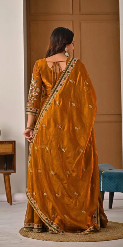 ND 5056 Brown Fandy Silk Salwar Suit with Embroidery Work. Wedding, Party, Festive, Events Now at just ₹2649. Delivery 4-6 Working Days. Shop now. | Jump Suits, Straight Suits, Casual Suits, Creative suits, Designer Suits, Palazzo Suits, Party Wear Suits, Patiala Suits, Salwar suit