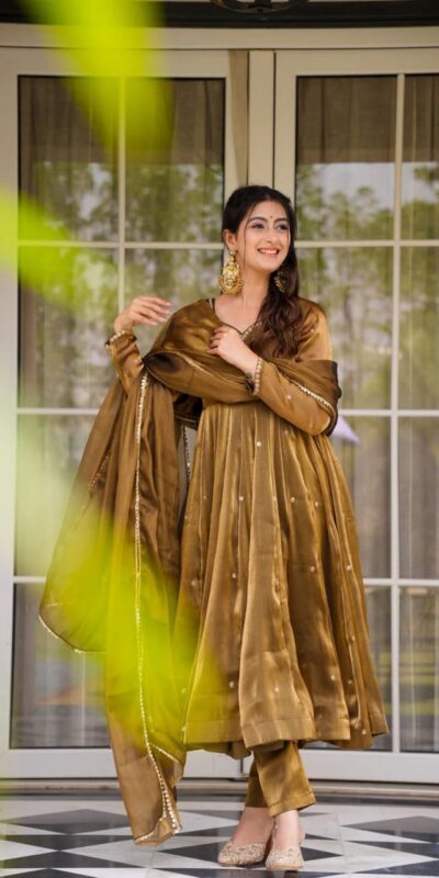 RTC 5897 Brown in Organza Silk Lace Border & Lace Work Salwar Suit . Grab it for ₹2099. Delivery 4-6 Working Days. Shop now. | Jump Suits, Straight Suits, Tops & Bottoms, Track Suits, Trendy Wear, Casual Suits, Creative suits, Designer Suits, Palazzo Suits, Party Wear Suits, Patiala Suits, Salwar suit