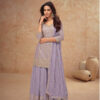 FC 7518 Lavender Chinon Salwar Suit Perfect for Wedding, Party, Diwali, Durga Puja, Temple Visit – . Festive Deal ₹3099. Delivery 4-6 Working Days. | Jump Suits, Straight Suits, Tops & Bottoms, Track Suits, Trendy Wear, Casual Suits, Creative suits, Designer Suits, Palazzo Suits, Party Wear Suits, Patiala Suits, Salwar suit