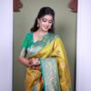 MB 22 Lime Yellow Soft Paithani Silk Saree with Zari Work & Lace Work. Affordable Price ₹2399. Delivery 4-6 Working Days. Shop now. | Bollywood Sarees, Creative Sarees, Designer Sarees, Embroidered Sarees, Ethnic Saree, Modern Digital sarees, Party Wear Sarees, Sarees
