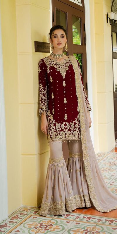 VLM 318 Maroon Fox Georgette Salwar Suit with Embroidery Work & Lace Work. Available at ₹2149 only. Delivery 4-6 Working Days. Shop now. | Jump Suits, Straight Suits, Tops & Bottoms, Track Suits, Trendy Wear, Casual Suits, Creative suits, Designer Suits, Palazzo Suits, Party Wear Suits, Patiala Suits, Salwar suit