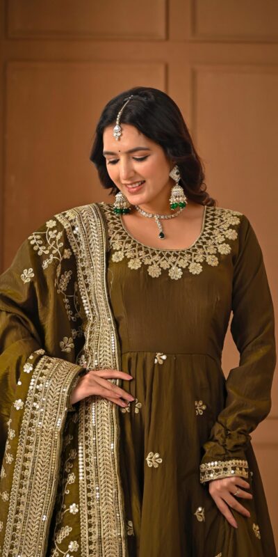 ND 5055 Mehandi NC Vichitra Silk Salwar Suit with Embroidery Work. Special Price ₹3149. Delivery 4-6 Working Days. Shop now. | Jump Suits, Straight Suits, Casual Suits, Creative suits, Designer Suits, Palazzo Suits, Party Wear Suits, Patiala Suits, Salwar suit
