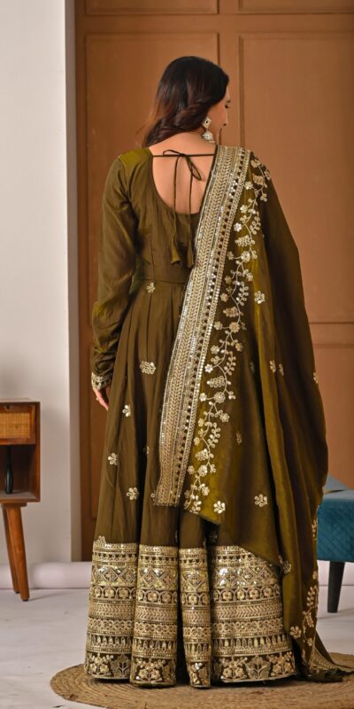 ND 5055 Mehandi NC Vichitra Silk Salwar Suit with Embroidery Work. Special Price ₹3149. Delivery 4-6 Working Days. Shop now. | Jump Suits, Straight Suits, Casual Suits, Creative suits, Designer Suits, Palazzo Suits, Party Wear Suits, Patiala Suits, Salwar suit
