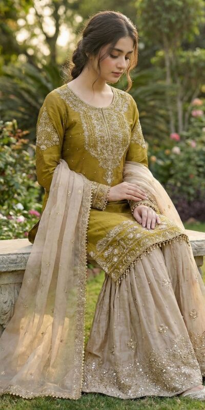 SR 1694 Mustered Organza Silk Salwar Suit with Embroidery Work & Lace Work. Exclusive Offer ₹1999. Delivery 4-6 Working Days. Shop now. | Jump Suits, Straight Suits, Casual Suits, Creative suits, Designer Suits, Palazzo Suits, Party Wear Suits, Patiala Suits, Salwar suit