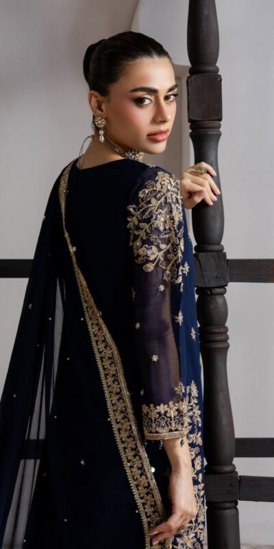 LG 2061 Navy Blue Organza Silk Salwar Suit with Embroidery Work. Exclusive Offer ₹2499. Delivery 4-6 Working Days. Shop now. | Jump Suits, Straight Suits, Casual Suits, Creative suits, Designer Suits, Palazzo Suits, Party Wear Suits, Patiala Suits, Salwar suit