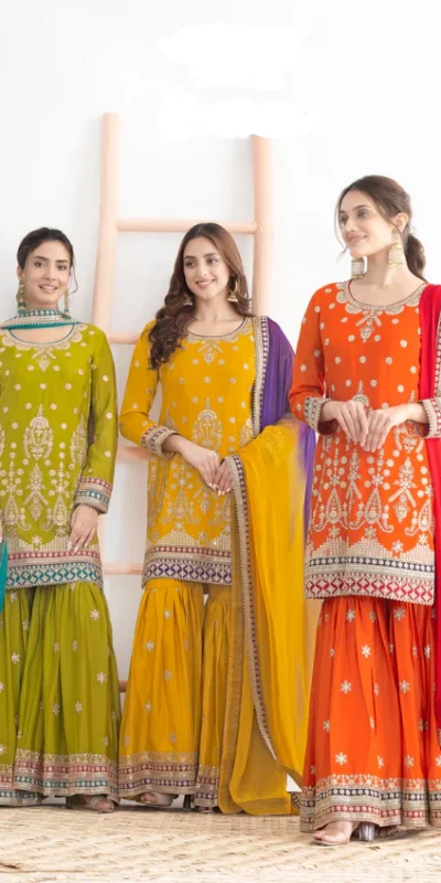 FC 726 Orange Chinon Salwar Suit Perfect for Wedding, Party, Ethnic Day, Makar Sankranti, Cultural Events – . Best Price ₹3049. Delivery 4-6 Working | Jump Suits, Straight Suits, Casual Suits, Creative suits, Designer Suits, Palazzo Suits, Party Wear Suits, Patiala Suits, Salwar suit