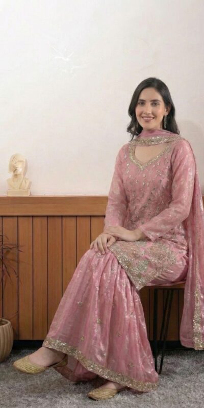 BE 440 Peach Fendy Salwar Suit With Embroidery Work & Bead Work. Exclusive Offer ₹2399. Delivery 4-6 Working Days. Shop now. | Jump Suits, Straight Suits, Casual Suits, Creative suits, Designer Suits, Palazzo Suits, Party Wear Suits, Patiala Suits, Salwar suit