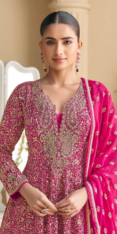 FC 5807 Pink Color Georgette Thread Sequence Work Salwar Suit . Introductory Price ₹3649. Delivery 4-6 Working Days. Shop now. | Jump Suits, Straight Suits, Casual Suits, Creative suits, Designer Suits, Palazzo Suits, Party Wear Suits, Patiala Suits, Salwar suit