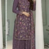 FC AVANTI 66301 Purple Chinon Salwar Suit Perfect for Wedding, Party, Traditional Day, Durga Puja, Makar Sankranti – . Get it for ₹3049. Delivery 4-6 Wor | Jump Suits, Straight Suits, Casual Suits, Creative suits, Designer Suits, Palazzo Suits, Party Wear Suits, Patiala Suits, Salwar suit