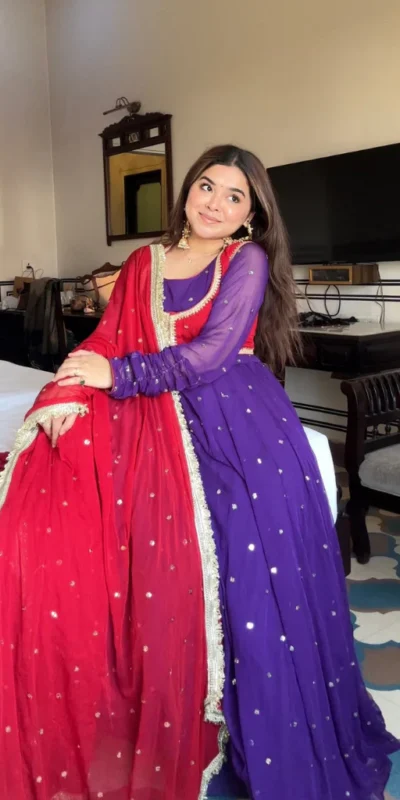 KD 1518 Purple Faux Georgette Salwar Suit Perfect for Wedding, Party, Raksha Bandhan, Housewarming, Bridal Wear – . Available at ₹2099 only. Delivery | Jump Suits, Straight Suits, Casual Suits, Creative suits, Designer Suits, Palazzo Suits, Party Wear Suits, Patiala Suits, Salwar suit