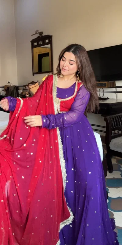 KD 1518 Purple Faux Georgette Salwar Suit Perfect for Wedding, Party, Raksha Bandhan, Housewarming, Bridal Wear – . Available at ₹2099 only. Delivery | Jump Suits, Straight Suits, Casual Suits, Creative suits, Designer Suits, Palazzo Suits, Party Wear Suits, Patiala Suits, Salwar suit