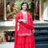 KD 1572 Red in Color Georgette Embroidery Work Salwar Suit . Introductory Price ₹2149. Delivery 4-6 Working Days. Shop now. | Jump Suits, Straight Suits, Casual Suits, Creative suits, Designer Suits, Palazzo Suits, Party Wear Suits, Patiala Suits, Salwar suit