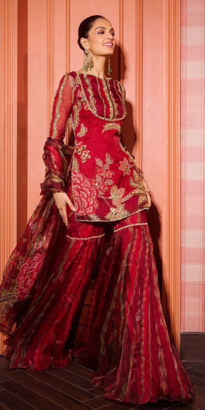 BD 1826 Red Tabby Silk Salwar Suit with Mirror Work & Sequins Work. Available at ₹2449 only. Delivery 4-6 Working Days. Shop now. | Jump Suits, Straight Suits, Casual Suits, Creative suits, Designer Suits, Palazzo Suits, Party Wear Suits, Patiala Suits, Salwar suit