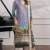 Lavender Georgette Digital Print Sequence Work Salwar Suit