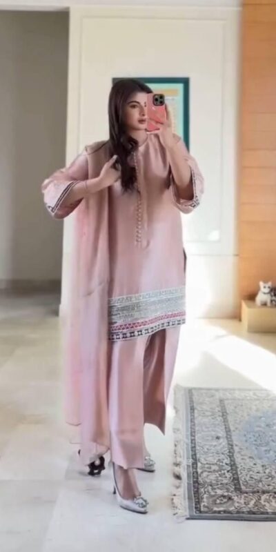 KF 1682 Light Pink Natural Crap Salwar Suit with Embroidery Work. Exclusive Offer ₹1849. Delivery 4-6 Working Days. Shop now. | Jump Suits, Straight Suits, Casual Suits, Creative suits, Designer Suits, Palazzo Suits, Party Wear Suits, Patiala Suits, Salwar suit