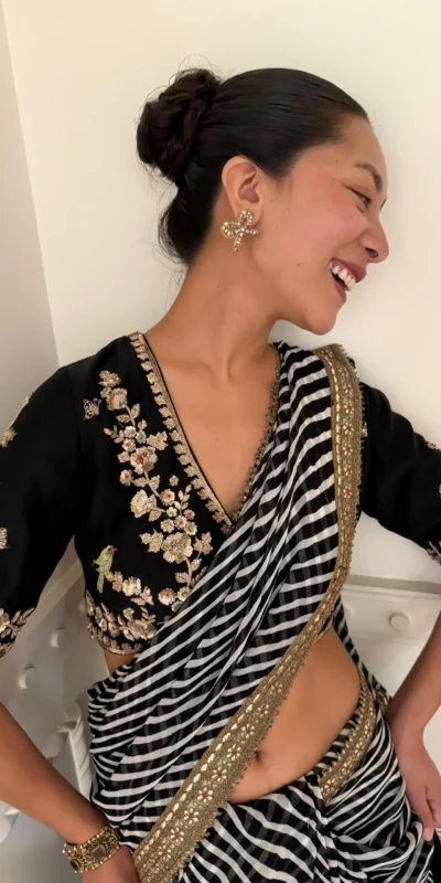 NC 5553 Black Faux Georgette Saree Perfect for Wedding, Party, Bridal Wear, Baisakhi, Raksha Bandhan –. Introductory Price ₹1899. Delivery 4-6 Workin | Bollywood Sarees, Creative Sarees, Designer Sarees, Embroidered Sarees, Ethnic Saree, Modern Digital sarees, Party Wear Sarees, Sarees