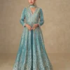 FC 10355 Blue Chinon Silk Salwar Suit with Embroidery Work & Lace Work. Affordable Price ₹3699. Delivery 4-6 Working Days. Shop now. | Jump Suits, Straight Suits, Casual Suits, Creative suits, Designer Suits, Palazzo Suits, Party Wear Suits, Patiala Suits, Salwar suit