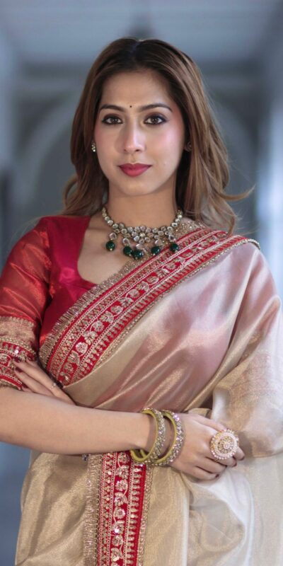 NC 5559 Cream Soft Twil Net Saree. Perfect for Wedding, Party, Onam, Family Gatherings, Mehendi – Festive Deal ₹1849. Delivery 4-6 Working Days | Bollywood Sarees, Creative Sarees, Designer Sarees, Embroidered Sarees, Ethnic Saree, Modern Digital sarees, Party Wear Sarees, Sarees