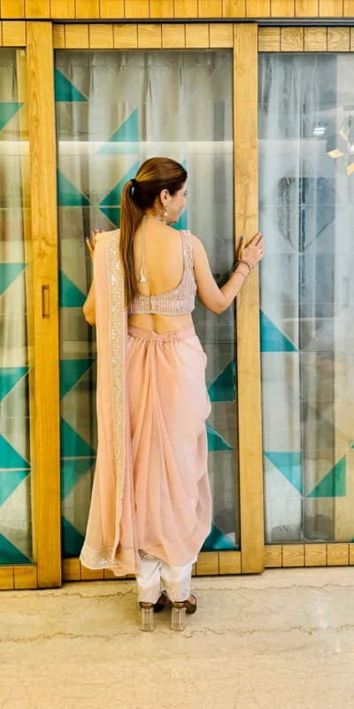FB L302 Light Peach Color Dual Tone Star Georgette Salwar Suit with Embroidery Work. Affordable Price ₹2999. Delivery 4-6 Working Days. Shop now. | Jump Suits, Straight Suits, Casual Suits, Creative suits, Designer Suits, Palazzo Suits, Party Wear Suits, Patiala Suits, Salwar suit