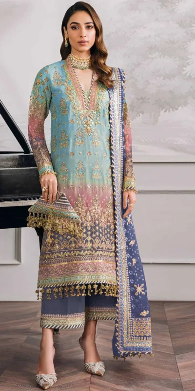 FC 1116 Firozi Georgette Digital Print Sequence Work Salwar Suit. online Get it for ₹2499. Delivery 4-6 Working Days. Shop now. | Jump Suits, Straight Suits, Casual Suits, Creative suits, Designer Suits, Palazzo Suits, Party Wear Suits, Patiala Suits, Salwar suit