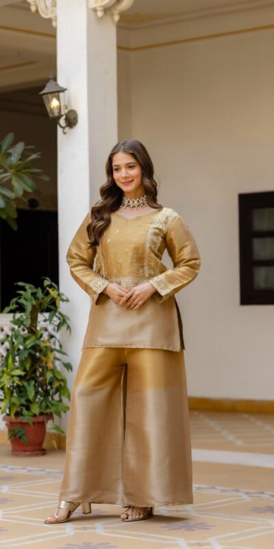RR 42 Mustered Banarasi Viscous Salwar Suit with Embroidery Work & Bead Work. Exclusive Offer ₹2549. Delivery 4-6 Working Days. Shop now. | Jump Suits, Straight Suits, Casual Suits, Creative suits, Designer Suits, Palazzo Suits, Party Wear Suits, Patiala Suits, Salwar suit