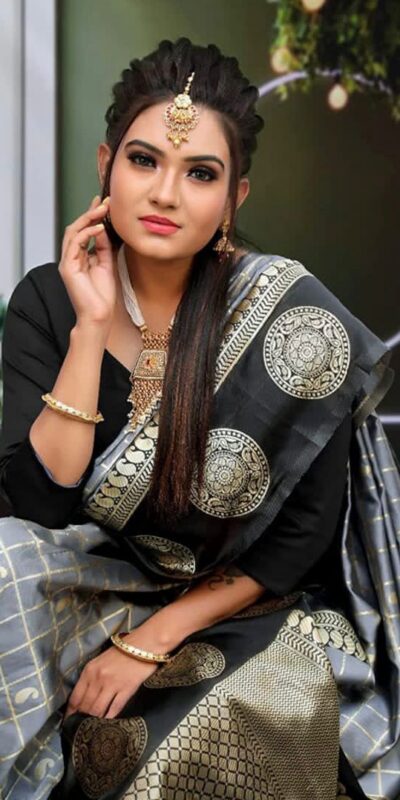 KPR 080 Grey Color Soft Lichi Silk Saree with Lace Border & Lace Work. Best Price ₹1449. Delivery 4-6 Working Days. Shop now. | Bollywood Sarees, Creative Sarees, Designer Sarees, Embroidered Sarees, Ethnic Saree, Modern Digital sarees, Party Wear Sarees, Sarees