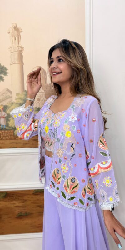 RR 35 Lavender Faux Georgette Salwar Suit Perfect for Wedding, Party, Family Gatherings, Sangeet, Housewarming – . Affordable Price ₹2149. Days | Jump Suits, Straight Suits, Casual Suits, Creative suits, Designer Suits, Palazzo Suits, Party Wear Suits, Patiala Suits, Salwar suit