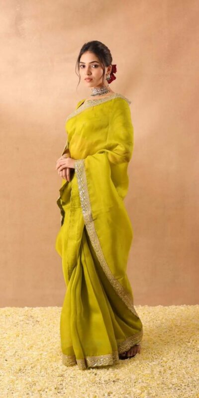 JR 652 Mehendi in Organza Silk Embroidery Work & Sequins Work Saree . Now at just ₹1849. Delivery 4-6 Working Days. Shop now. | Bollywood Sarees, Creative Sarees, Designer Sarees, Embroidered Sarees, Ethnic Saree, Modern Digital sarees, Party Wear Sarees, Sarees