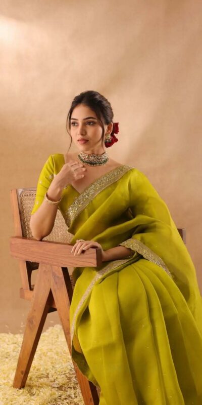 JR 652 Mehendi in Organza Silk Embroidery Work & Sequins Work Saree . Now at just ₹1849. Delivery 4-6 Working Days. Shop now. | Bollywood Sarees, Creative Sarees, Designer Sarees, Embroidered Sarees, Ethnic Saree, Modern Digital sarees, Party Wear Sarees, Sarees